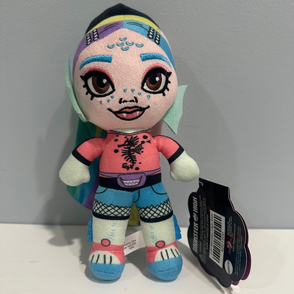 Monster High Lagoona Blue Plush Doll Toy Factory 9 Inch Stuffed Animal NWT 2024